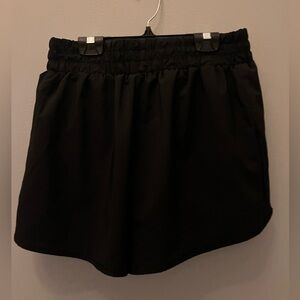 Women's Black Athletic Shorts